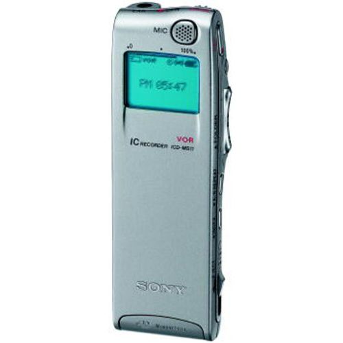 소니 Sony ICD-MS515 Memory Stick Digital Voice Recorder with Voice-to-Print Compatibility