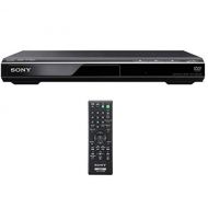 Sony DVPSR210P Progressive Scan DVD Player/Writer, Black with 6ft High Speed HDMI Cable