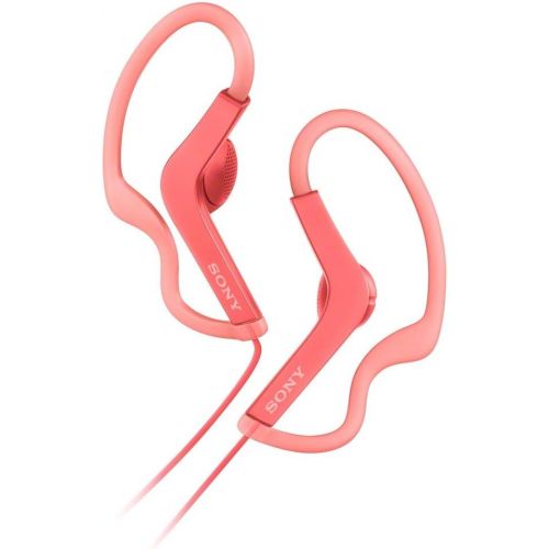 소니 Sony MDR-AS210 Sports in-Ear Splashproof Headphones -Pink