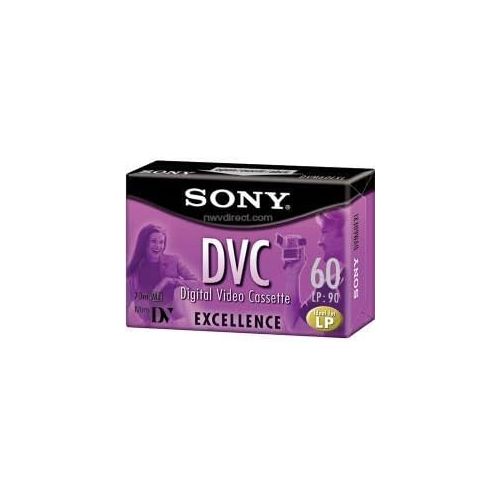 소니 Sony DVM-60EX 60 Minutes Excellence Mini DV Video Cassette