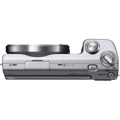 소니 Sony Alpha NEX-5 Interchangeable Lens Digital Camera Body Only (Silver)