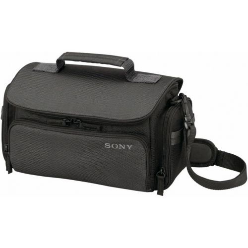 소니 Sony LCS-U30 Soft Carrying Case for Camcorder - Black