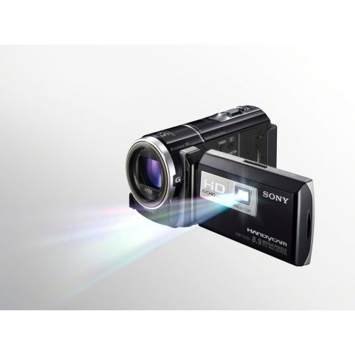 소니 Sony HDRPJ260V High Definition Handycam 8.9 MP Camcorder with 30x Optical Zoom, 16 GB Embedded Memory and Built-in Projector (2012 Model)