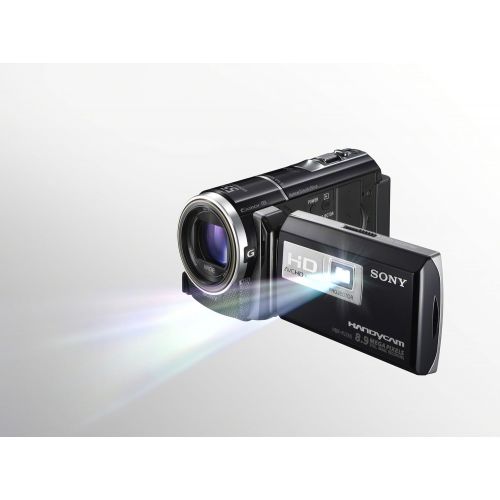 소니 Sony HDRPJ260V High Definition Handycam 8.9 MP Camcorder with 30x Optical Zoom, 16 GB Embedded Memory and Built-in Projector (2012 Model)