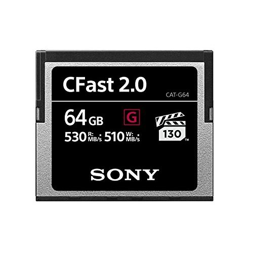 소니 Sony CAT-G64 64GB High Performance CFast G Series 2.0 Memory Card