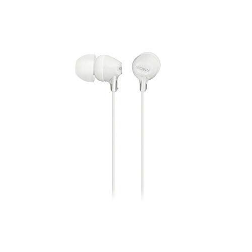 소니 Sony MDR-EX15LPW White in Ear Headphones MDREX15