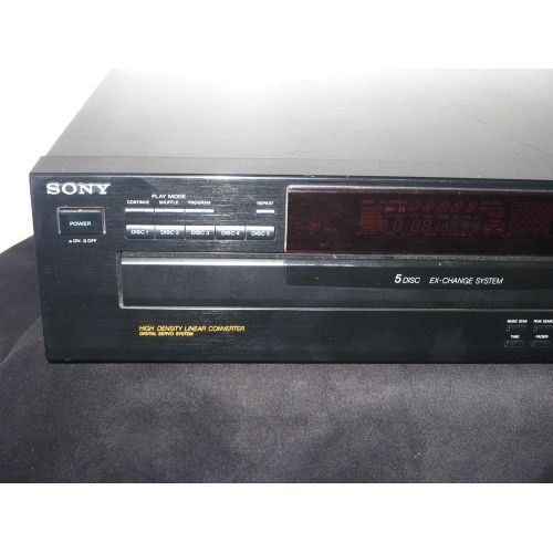 소니 Sony CDP-C245 Compact Disc Player 5 Disc Ex-Change System Compact Disc Digital Audio