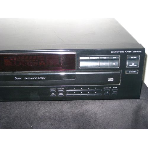 소니 Sony CDP-C245 Compact Disc Player 5 Disc Ex-Change System Compact Disc Digital Audio