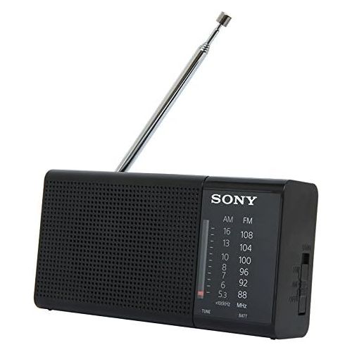 소니 Sony ICF-P36 Portable AM/FM Radio - Black