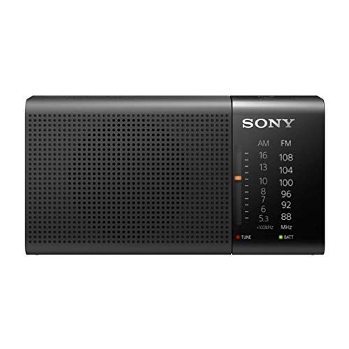 소니 Sony ICF-P36 Portable AM/FM Radio - Black