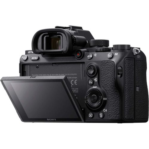 소니 Sony a7III Full Frame Mirrorless Camera ILCE-7M3K/B with 2 Lens SEL2870 FE 28-70mm F3.5-5.6 OSS and SEL85F18 FE 85mm F1.8 Set + Deco Gear Case 2 x 64GB Memory Cards Extra Battery K