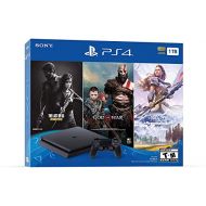 Newest Flagship Sony Play Station 4 1TB HDD Only on Playstation PS4 Console Slim Bundle - Included 3X Games (The Last of Us, God of War, Horizon Zero Dawn) 1TB Hard Drive Incredibl