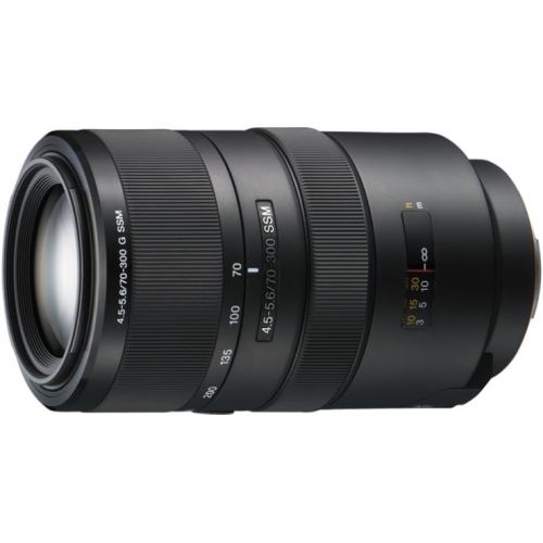 소니 Sony SAL70300G 70-300mm f/4.5-5.6 SSM ED G-Series Compact Super Telephoto Zoom Lens