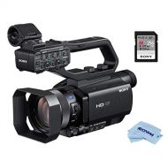 Sony HXR-MC88 Compact Full HD Camcorder with Fast Hybrid AF, 24x Zoom, 1.0 Type Exmor RS CMOS Sensor & AVCHD Recording 256GB SF-M Series UHS-II SDXC Memory Card