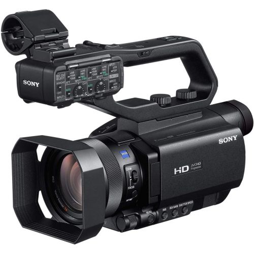 소니 Sony HXR-MC88 Compact Full HD Camcorder with Fast Hybrid AF, 24x Zoom, 1.0 Type Exmor RS CMOS Sensor & AVCHD Recording 256GB SF-M Series UHS-II SDXC Memory Card