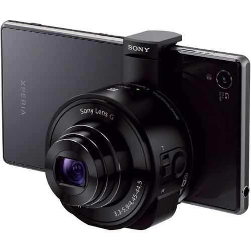 소니 Sony DSC-QX10/B Smartphone Attachable 4.45-44.5mm Lens-Style Camera