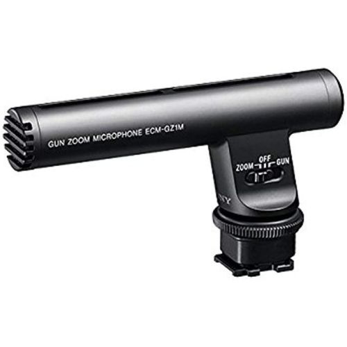 소니 Sony ECM-GZ1M Shotgun/Zoom Microphone with LCD + Cleaning Kit