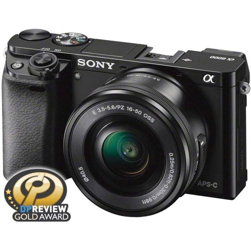 소니 Sony Alpha a6000 Mirrorless Camera w/ 16-50mm + 55-210mm Power Zoom Lenses