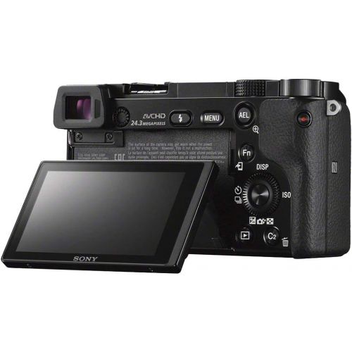 소니 Sony Alpha a6000 Mirrorless Camera w/ 16-50mm + 55-210mm Power Zoom Lenses