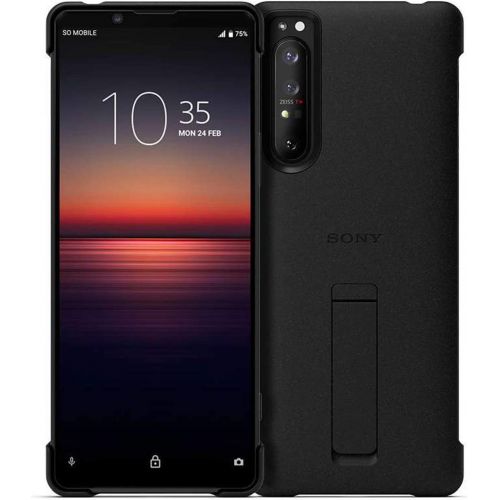 소니 Sony Style Cover Stand for Xperia 1 II Black