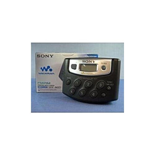 소니 Sony SRF-M37 Personal Compact FM-AM Digital Radio Walkman with 18 Memory presets