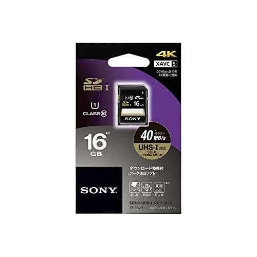 소니 Sony SDHC memory card UHS-I 16GB Class10 SF-16UY