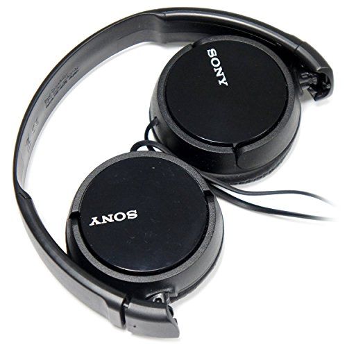 소니 Sony ZX110 Over-Ear Dynamic Stereo Headphones (Black)