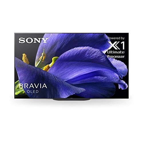 소니 Sony XBR-55A9G 55 (3840 x 2160) Bravia 4K Ultra High Definition Smart OLED TV with an Additional 4 Year Coverage by Epic Protect (2019)