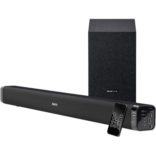 소니 Sony XR65X90J 65-inch X90J 4K Ultra HD Full Array LED Smart TV (2021 Model) Bundle with Deco Gear Home Theater Soundbar with Subwoofer, Wall Mount Accessory Kit, 6FT 4K HDMI 2.0 Ca