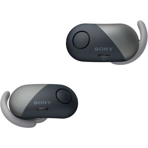소니 Sony WF-SP700NB Black Wireless Headphones