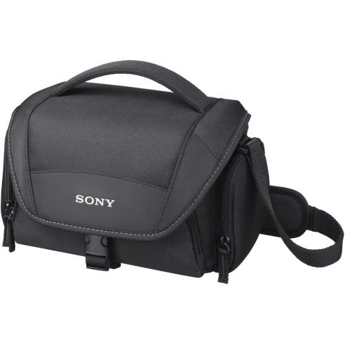 소니 Sony LCSU21 Soft Carrying Case for Cyber-Shot and Alpha NEX Cameras (Black)