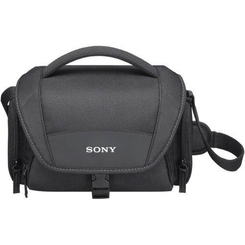 소니 Sony LCSU21 Soft Carrying Case for Cyber-Shot and Alpha NEX Cameras (Black)