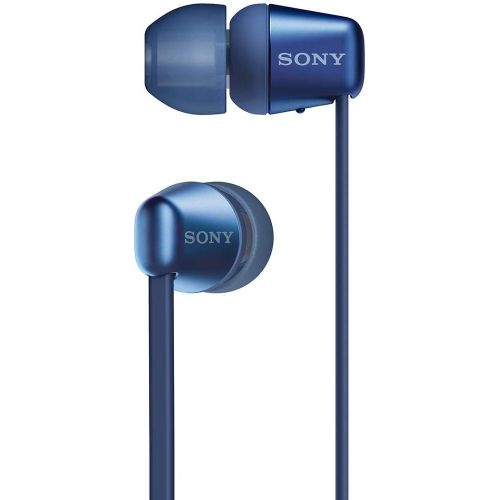 소니 Sony WI-C310 Wireless in-Ear Headset/Headphones with Mic for Phone Call, Blue, Model Number: WI-C310/L