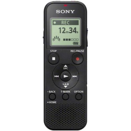 소니 Sony ICD-PX370 Digital Voice Recorder with 16GB microSDHC Card with Adapter Bundle (3 Items)