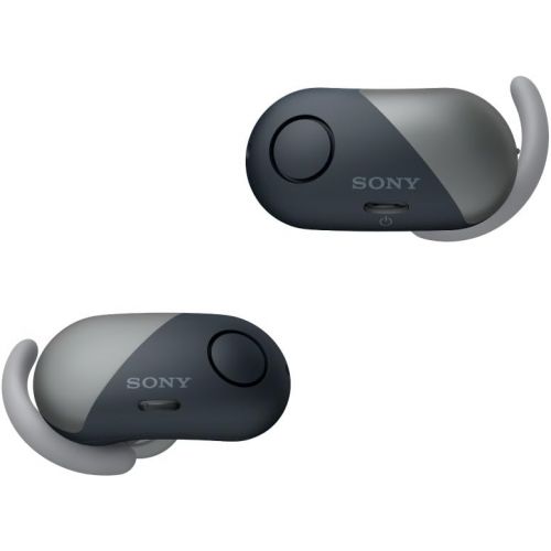 소니 SONY SP700N Truly Wireless Noise Canceling Sports in-Ear Headphones Black International Version Seller Warranty