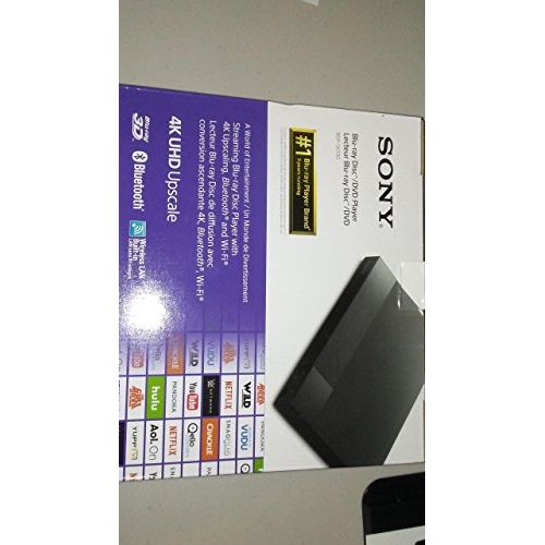 소니 Sony BDP-S6500 2K/4K Multi System Blu Ray Disc DVD Player - PAL/NTSC - 2D/3D