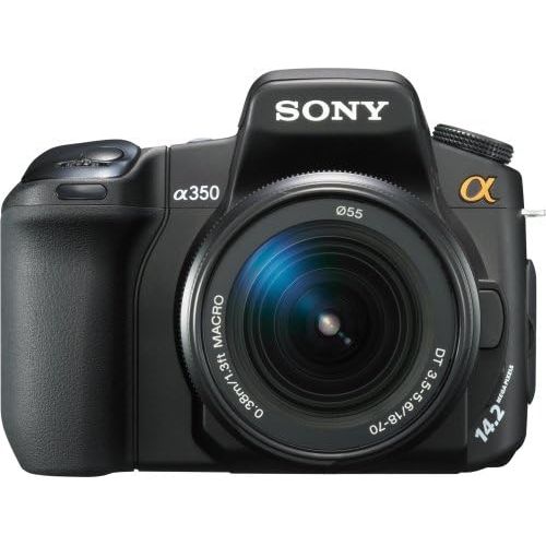 소니 Sony Alpha DSLRA350 14.2MP Digital SLR Camera with Super SteadyShot Image Stabilization (Body Only)