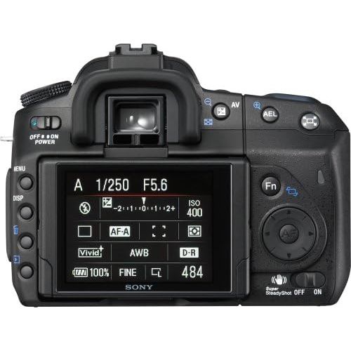 소니 Sony Alpha DSLRA350 14.2MP Digital SLR Camera with Super SteadyShot Image Stabilization (Body Only)