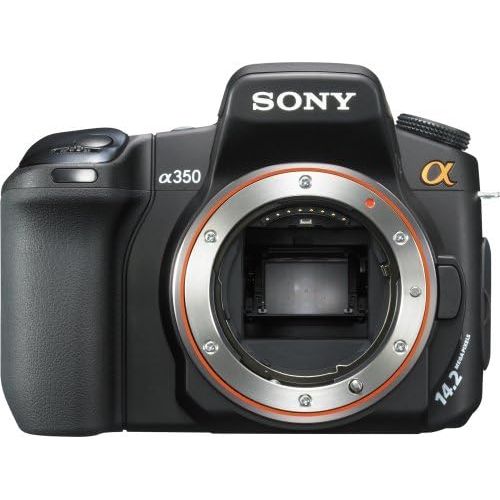 소니 Sony Alpha DSLRA350 14.2MP Digital SLR Camera with Super SteadyShot Image Stabilization (Body Only)