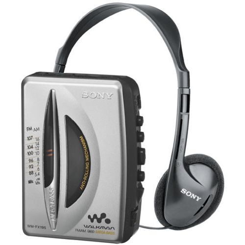 소니 Sony WM-FX195 Walkman AM / FM Stereo Cassette Player with Auto Shut-Off