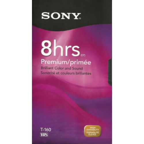 소니 Sony 4T160VF 160-Minute VHS 4-Brick