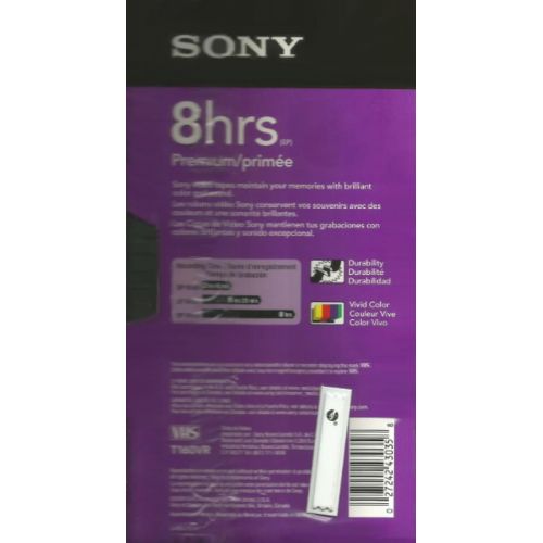 소니 Sony 4T160VF 160-Minute VHS 4-Brick