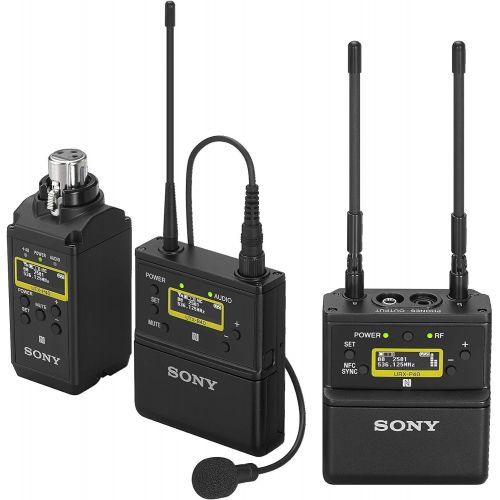 소니 Sony UWP-D, 1 Wireless Microphone System, Black, One Size (UWP-D26/25)