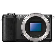 Sony Alpha A5000 ILCE5000/B 20.1MP Mirrorless Digital Camera Body Only (Black)