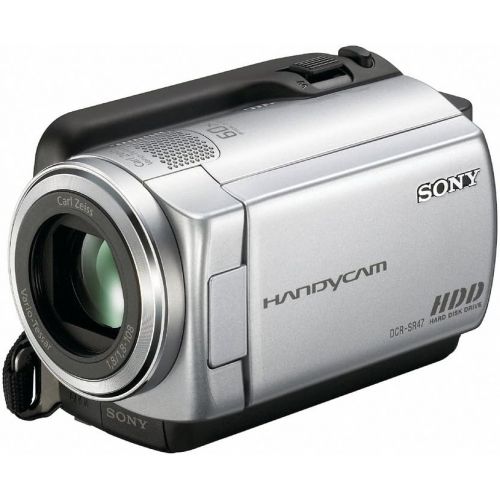 소니 Sony DCR-SR47 Hard Disk Drive Handycam Camcorder (Silver) (Discontinued by Manufacturer)