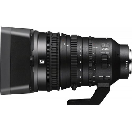 소니 Sony SELP18110G 18-110mm f/4-22 Fixed Zoom Camera Lens, Black