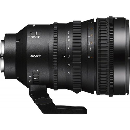 소니 Sony SELP18110G 18-110mm f/4-22 Fixed Zoom Camera Lens, Black