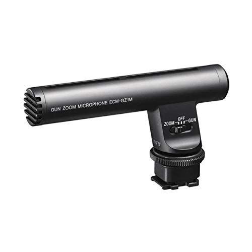 소니 Sony ECMGZ1M.SYH Gun Zoom Microphone for MI Shoe - Black