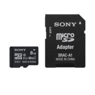 Sony 8GB Class 10 Micro SDHC R40 Memory Card (SR8UYA/TQMN) (OLD MODEL)