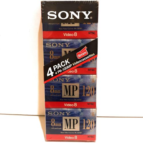 소니 Sony 8mm MP video cassette - 120 min. (4 pack)